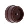 BYLLECTRICA socket Retro RA16-0205, 16A, one, external., Without salary, from curtains, IP20, brown.