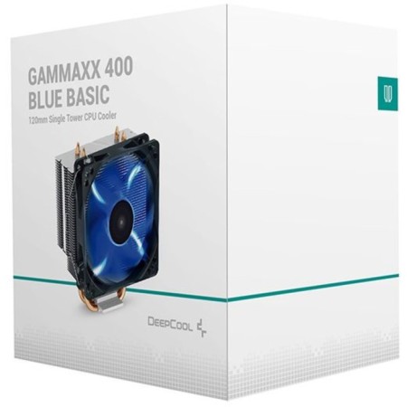 Cooling device (cooler) Deepcool Gammax 400 Blue Basic SOC-am4/1151/1200/1700 4-PIN 1 102937-7