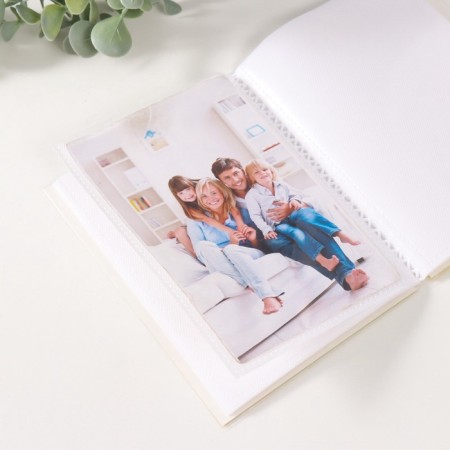Photo album soft. In 36 photos 10x15 cm, plastic. Sheets "Delicate Pattern Green"-5