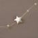 Beads on the fishing line, “stars”, 3/14 mm, 9 ± 0.5 m, gold color