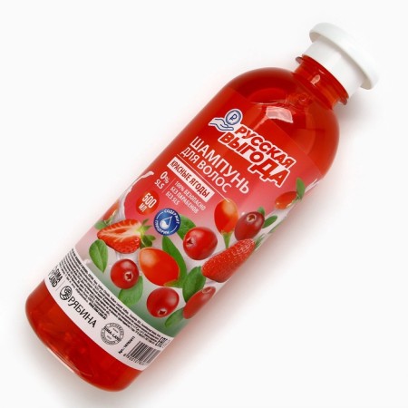 Hair shampoo Russian benefit, 500 ml, aroma of red berries-1