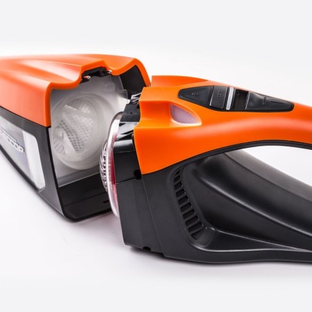 Vacuum cleaner automobile "Aggressor", 12V, 90W. 2 high-speed, Cyclonic Action, LED LED, 4 m cord, 4 nozzles-12