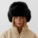 Women's hat Minaku, Black Color, Rr. 56-58