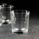 Set of low glass glasses "Geometry", 250 ml, 6 pcs