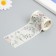 Adhesive tape paper "Lilac flowers" width 5.4 cm winding 3 m 5.4x3.8x3.8 cm