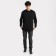 Male jumper, black color, size 48
