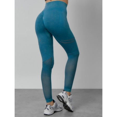 Femic fitness legins, size 42, turquoise color-6