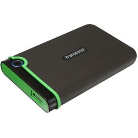 External hard drive Transcend TS1TSJ25M3S Storejet 25M3S, 1 TB, USB 3.0, 2.5 ", Gray-1
