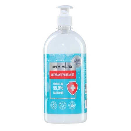 Rain cream soap, antibacterial with a dispenser, 1 liter