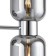 Wall lamp 60W, 2HE27, 29x15 cm, chrome