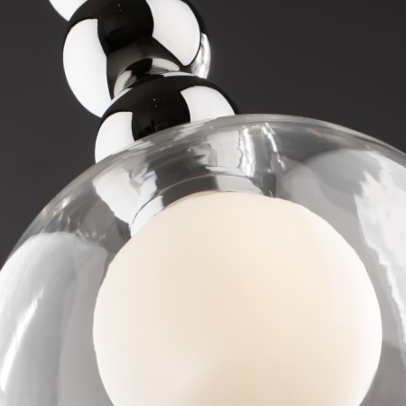 Suspended lamp Freya Fr5220PL-01CH3 FOCUS, 200x200x1740 mm, G9, 1x25W, chromium color-1