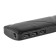 External battery Luazon PB-05, 6000 mAh, 3 USB, 2 A, display, flashlight, black