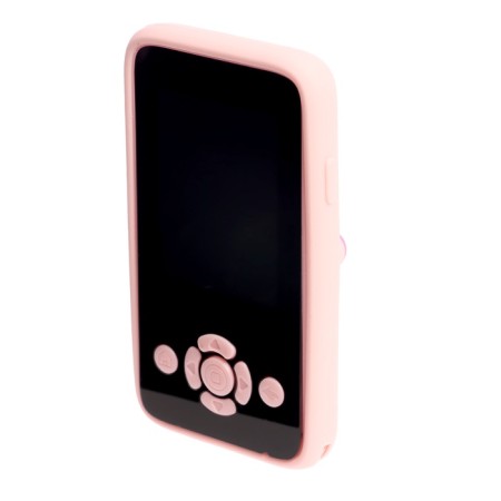 Children's teaching phone "Unicorns", sound and light effects, camera, pink color-3