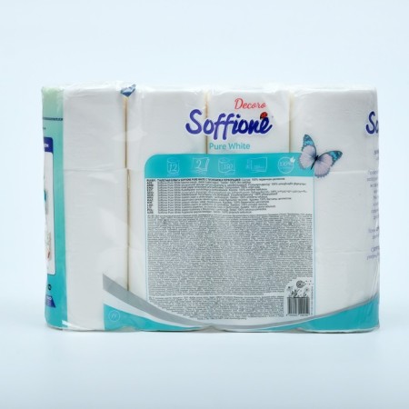 Soffione Pure White, 2 layers, 12 rolls-7