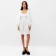 Women's dress with a bow Mist, p. S, white