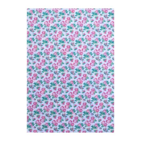 Colored felt is soft with the A4 Devente pattern. "Flower pattern" 5 colors, 5 sheets, thickness 2 mm-4