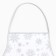 Apron shade snowflakes silver 70*80 cm, 100% p/e