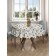 The tablecloth “Foxes in the forest”, round, Saten, d = 150 cm