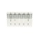 Aluminum radiator Rommer Plus, 200 x 96 mm, 6 sections
