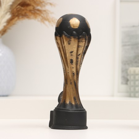 Bronze Football Cup, 8x7x19cm-2