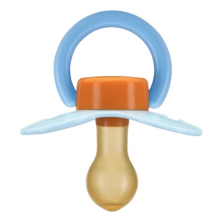 Nipple - Latex classic "bow" dummy, from 0 months, mixtures, set 2 pcs.-6
