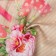 The path to the Ethel table peonies 30x70 cm, 100% cotton, sarzha 190 g/m2