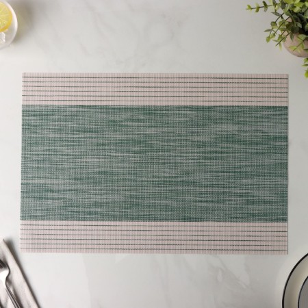 Serving napkin on the Cosmos table, 45 × 30 cm, green color-4