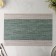 Serving napkin on the Cosmos table, 45 × 30 cm, green color