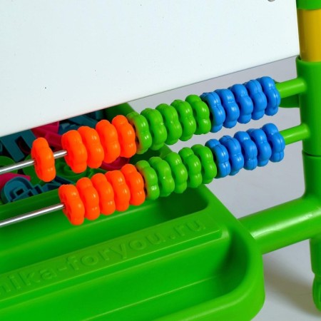 Molbert children's, bilateral “traffic lights”, adjustable in height, size 755 × 516 × 70 mm-4