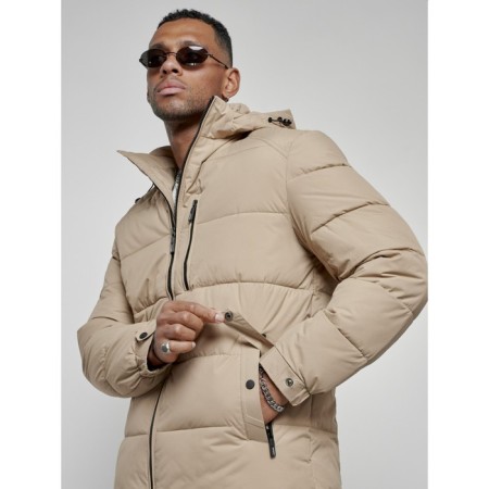 Sports male winter, size 58, beige color-10