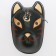 Carnival mask "Fox anime", black color