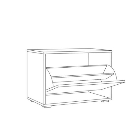Cuban shoe 13.58, 650x383x458, sonoma oak/White premium-1