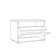 Cuban shoe 13.58, 650x383x458, sonoma oak/White premium