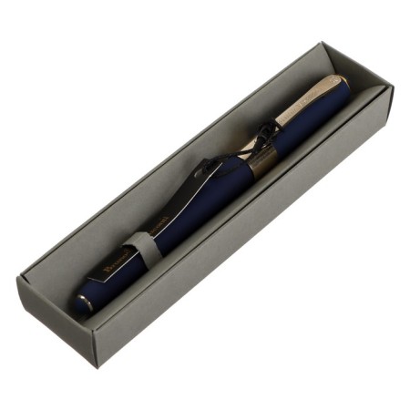 Ballic handle, 0.5 mm, Bruno visconti monaco, blue rod, dark blue body, in case-4