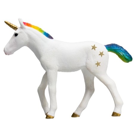 Figure Konik "Rainbow Unicorn, Foal"-1