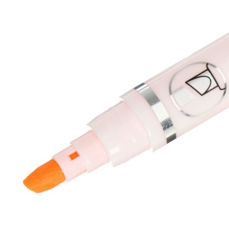 The marker textbook, the tip of the beveled, 4 mm, orange-2