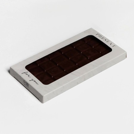 Chocolate box, confectionery packaging, “For You”, with a window, 17.3 x 8.8 x 1.5 cm-1