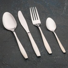 A set of cutlery made of stainless steel Magistro, 24 objects, silver color
