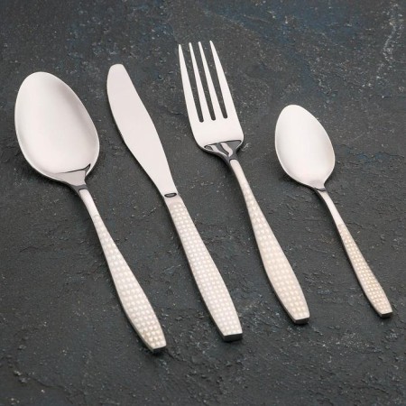 A set of cutlery made of stainless steel Magistro, 24 objects, silver color