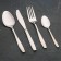 A set of cutlery made of stainless steel Magistro, 24 objects, silver color