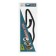 Shoulders with fastening on the headrest, in PVC braids, black