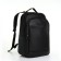 Women's backpack city on lightning, Fidelio Largo, 2 external pockets, black color