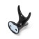 Furniture hook Cappio Bambi, two -rod, zinc, black color