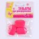 Set for creativity: Decor made of felt and a set of beads "Flower ornament"