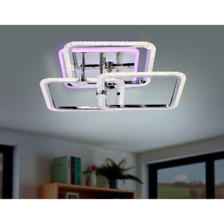 LED ceiling LED with Ambrella Light, Original, Fa536, 3XLED, 118 W, 8850LUM, 3000-6400K, Chromium color-1