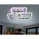 LED ceiling LED with Ambrella Light, Original, Fa536, 3XLED, 118 W, 8850LUM, 3000-6400K, Chromium color