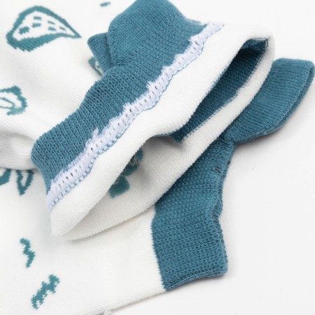 Women's socks minku "drawings", blue color, size 36-39 (23-25 ​​cm)-2