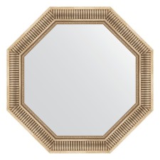 Mirror in the baguette frame, a silver aquate 93 mm, 77.8x77.8 cm