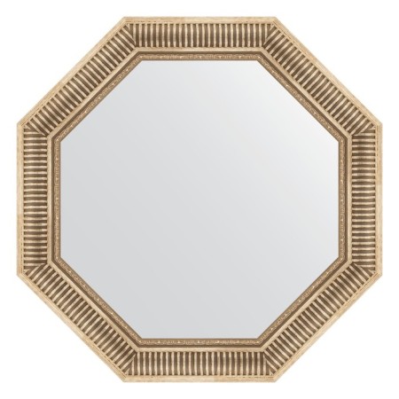 Mirror in the baguette frame, a silver aquate 93 mm, 77.8x77.8 cm