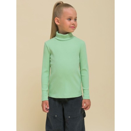 Jumper for girls, height 86 cm, olive color-7